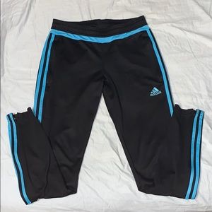 Adidas Women’s Blue Striped Clima Cool Track Pants